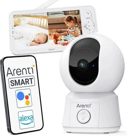 Arenti 2MP/1080P Wi-Fi Video Baby Kit with LCD