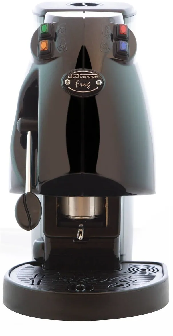 Espressor Didiesse Masina de cafea Didiesse Frog, 650W,2L,15bar, manual, pad cafea, culoare negru/crem