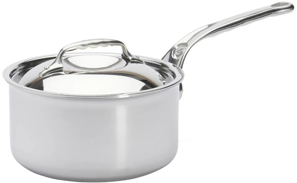 De Buyer Cratita inox cu capac, 5-Ply, 18cm/2,5L, "Affinity" - de Buyer