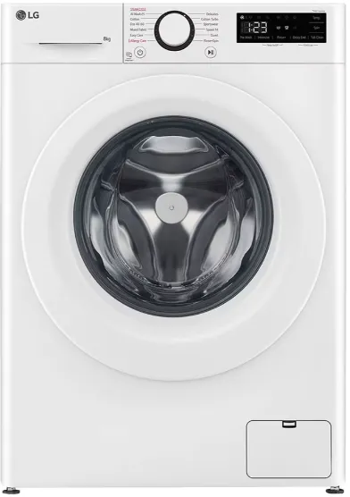 LG LG F2WR508SWW Washing machine, A-10%, Front loading, Washing capacity 8 kg, Depth 47.5 cm, 1200 RPM, White