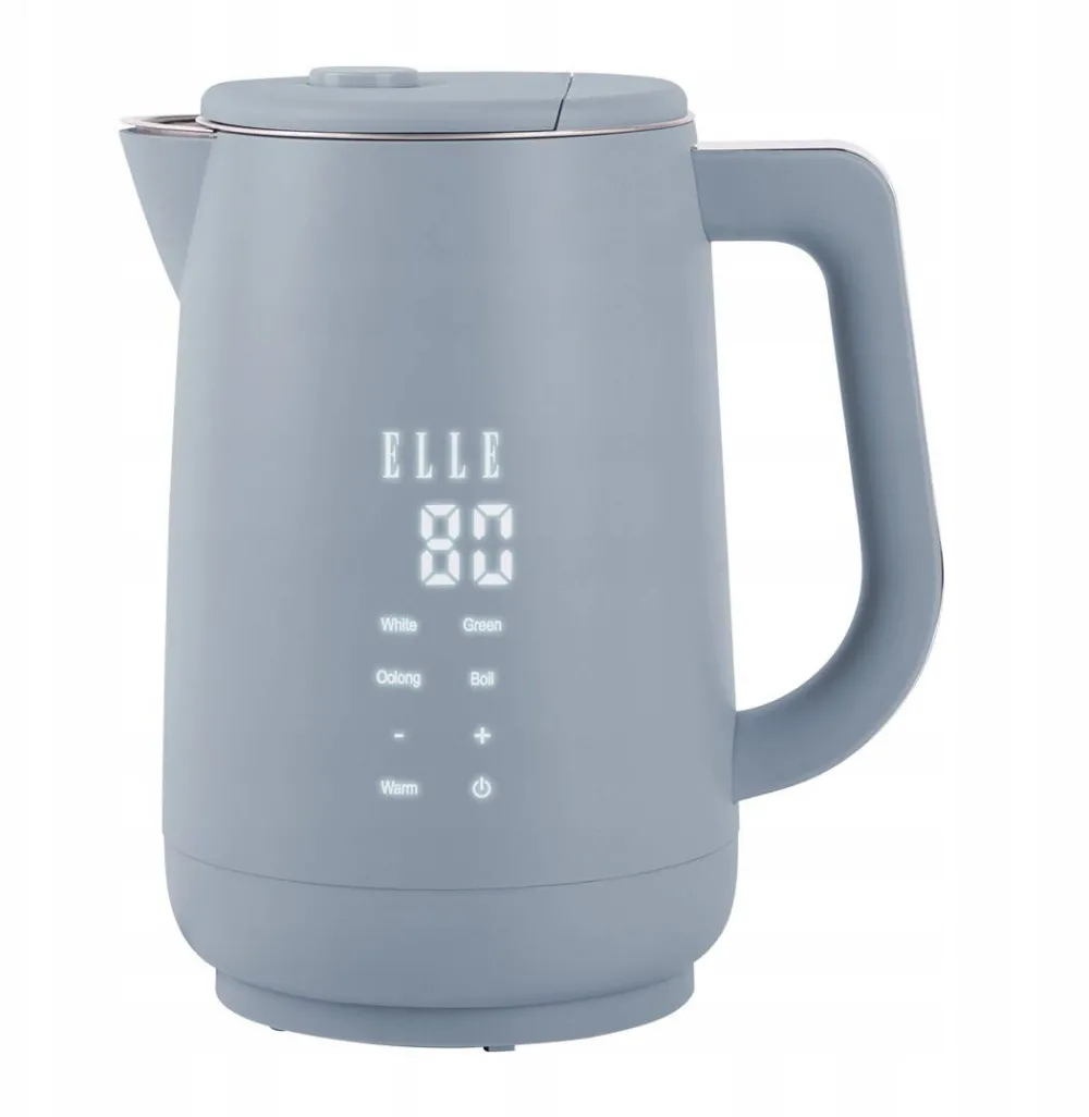 Elle 1.7L electric kettle, blue