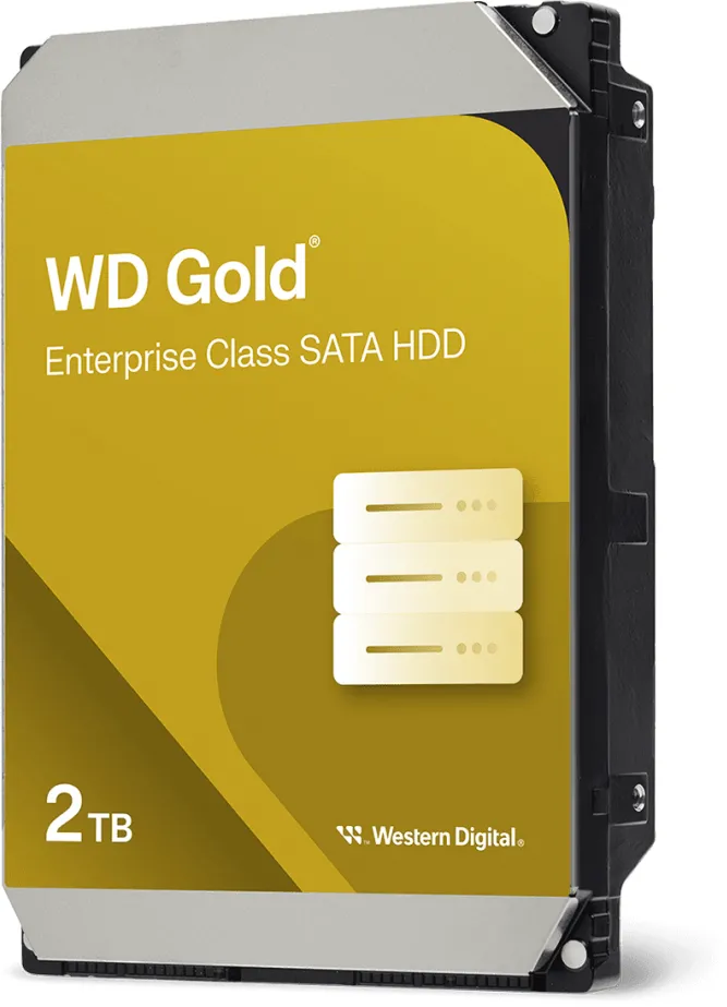 Hard Disk WD Gold       8.9cm (3.5")  8TB SATA3 7200  256MB WD8005FRYZ intern