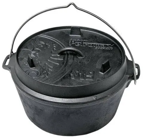 Petromax Ceaun cuptor olandez Petromax, ft9-t cu fund plat, 8 L