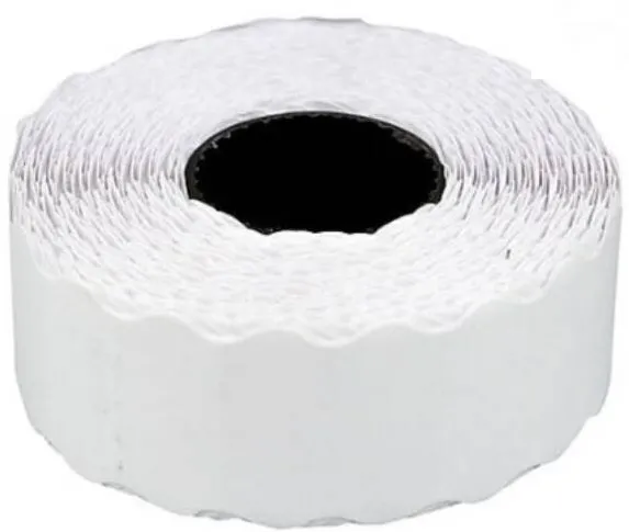 Tanex Etichete de pret, 26 x 12 mm, adeziv permanent, 1000buc/rola, 6 role/set, TANEX, alb