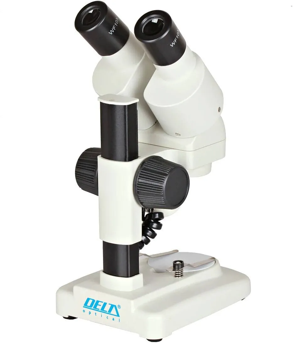 DELTA optical Microscop stereoscopic Delta Optical, 2x, iluminare LED, dimensiuni mici
