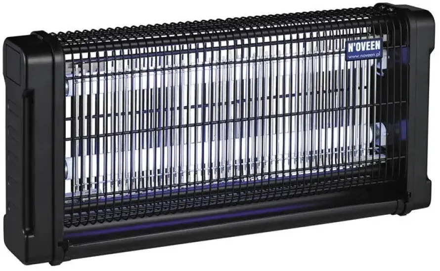 NOVEEN Lampa electrica anti-insecte, IKN30, 2 x UV, LED, 30 W, 4000 V, Negru