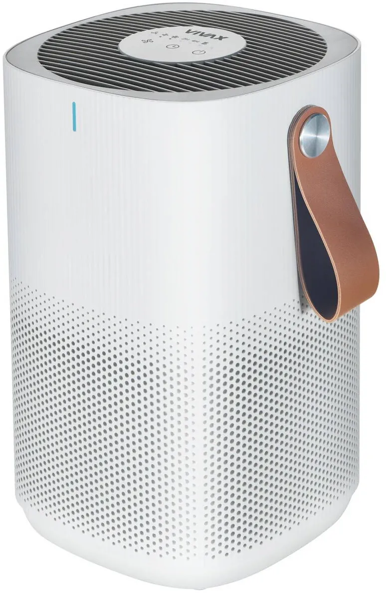 VIVAX Purificator de aer AP-150M W AERIS Mini, HEPA 13 cu carbon activ, capacitate 150 mc/H, senzor PM2.5, Control Touch, Timer, Mod Silentios, Alb mat