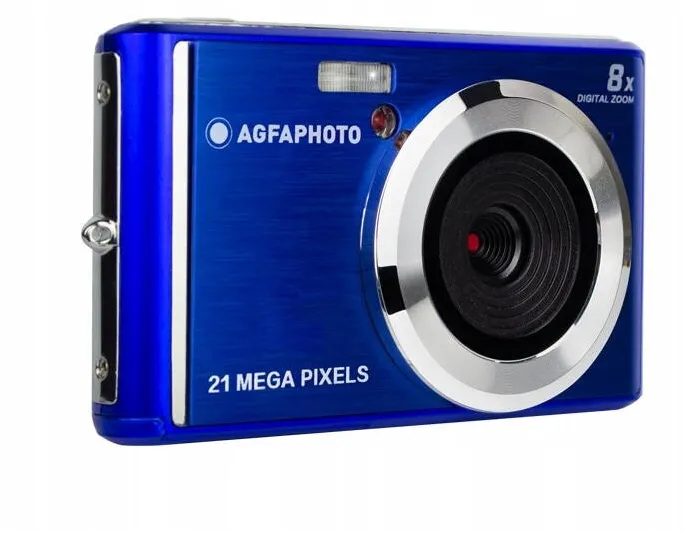Aparat foto compact AgfaPhoto DC5200 21MP HD 720p Albastru