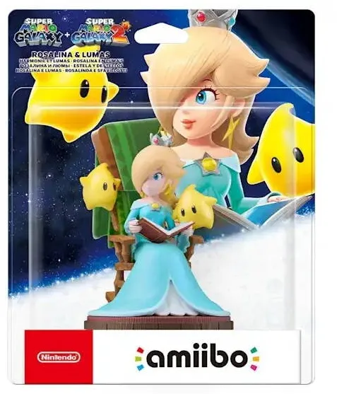 NINTENDO Figurina Amiibo - Rosalina & Lumas, pentru jocurile Super Mario Galaxy 1+2.