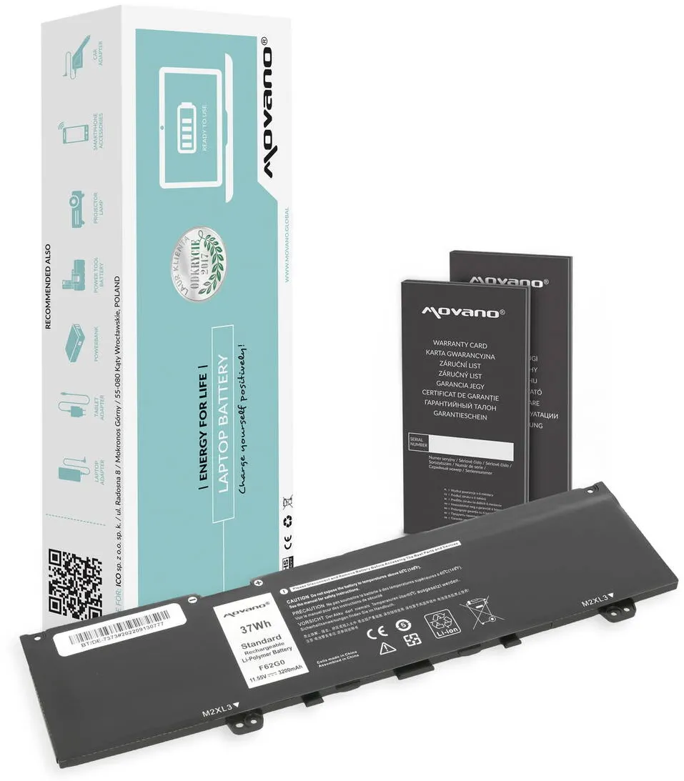 Acumulator Laptop Movano pentru Inspiron 13 7373, 13 7386