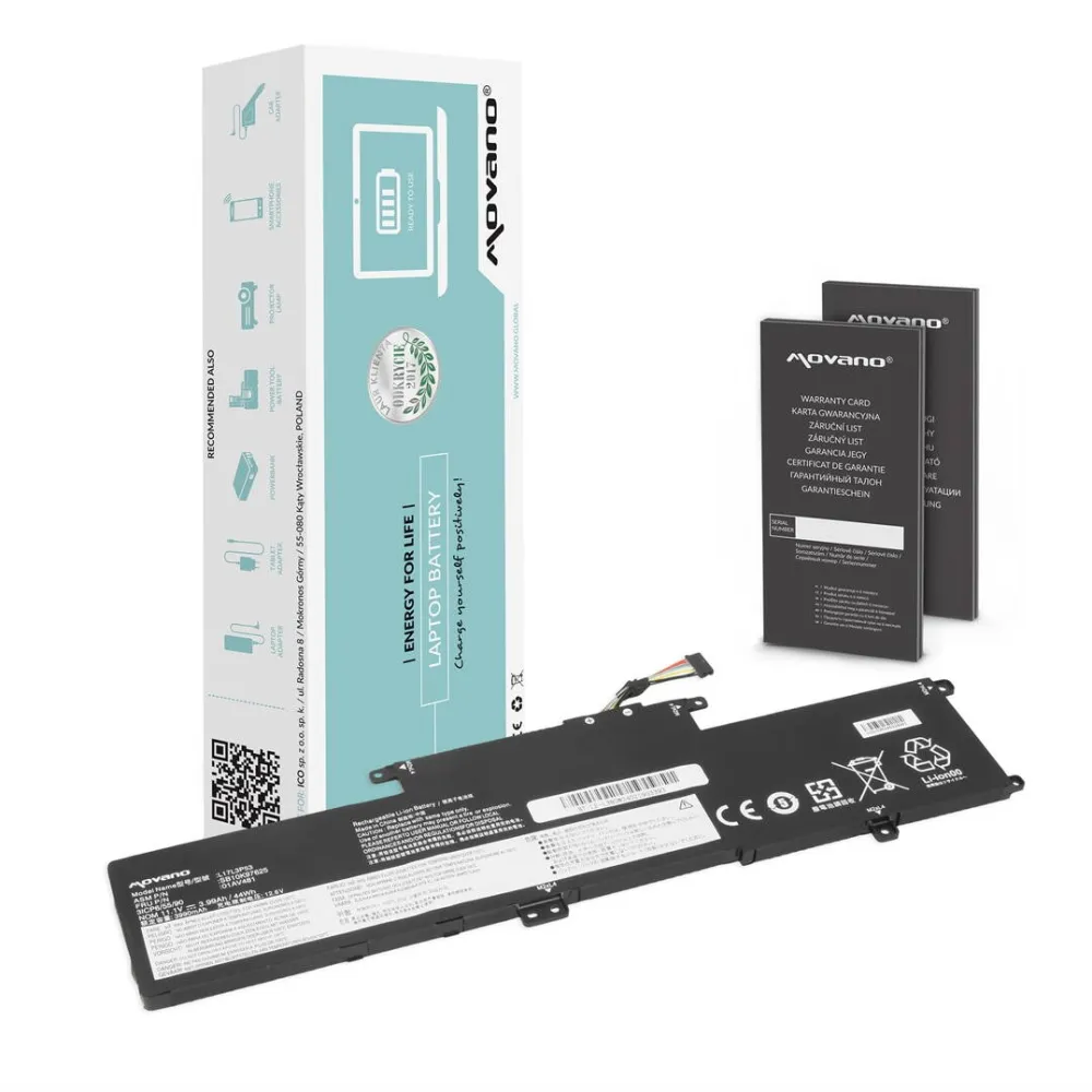 Acumulator Laptop Movano L17L3P53, pentru ThinkPad Yoga L380 L390