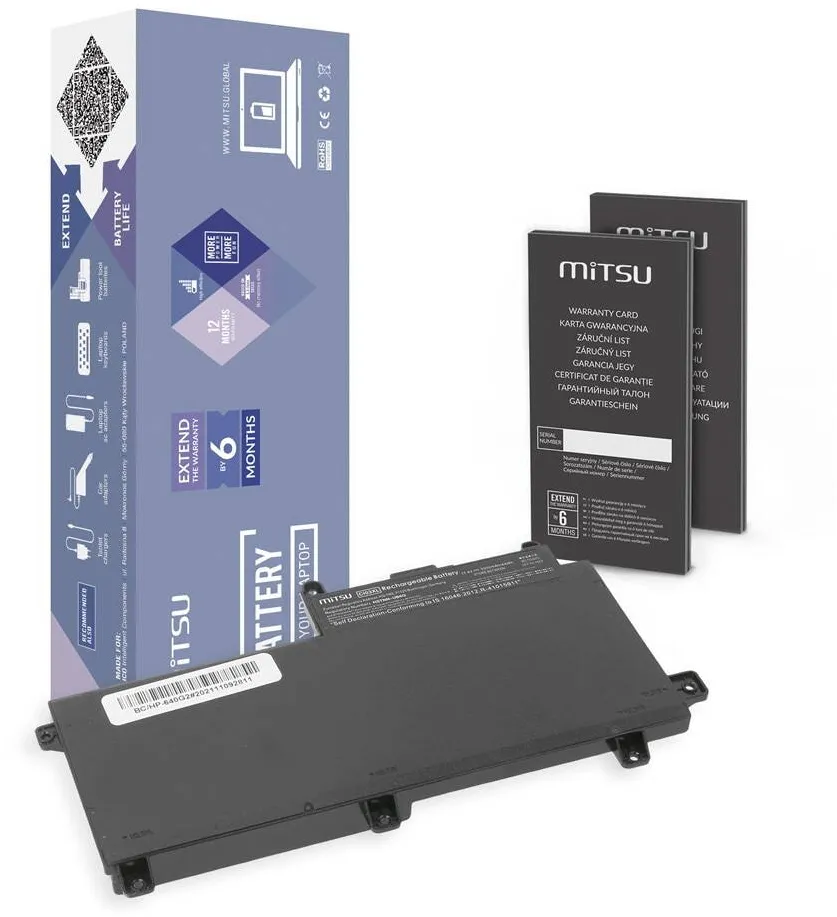 Acumulator Laptop Movano pentru ProBook 640 G2, 3900 mAh, 11.4 V, 3 celule
