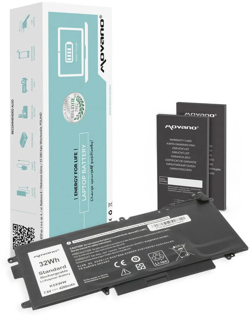 Acumulator Laptop Movano pentru Latitude E5289