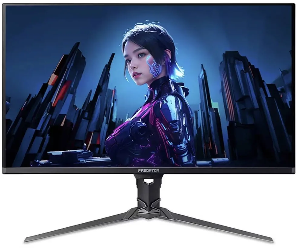 Monitor Acer Gaming OLED Predator 31.5" X32X5bmiiphuzx, UHD 3840 x 2160, HDMI, DisplayPort, 240 Hz, 0.03 ms Negru