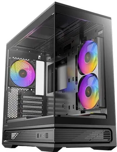 Carcasa PC Antec Mini C2M ARGB M-ATX/M-ITX, neagra