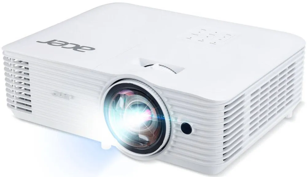 Videoproiector Acer S1387n DLP WXGA, 4000 Lm, 20000:1, 2xHDMI, RJ45, distanta scurta de proiectie 0.5, Euro Power EMEA MR.JYX11.001