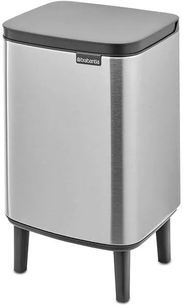 Brabantia Cos de gunoi cu actionare manuala, inox mat, 7 l, Bo Waste Bin Hi, FPP,-8710755227189