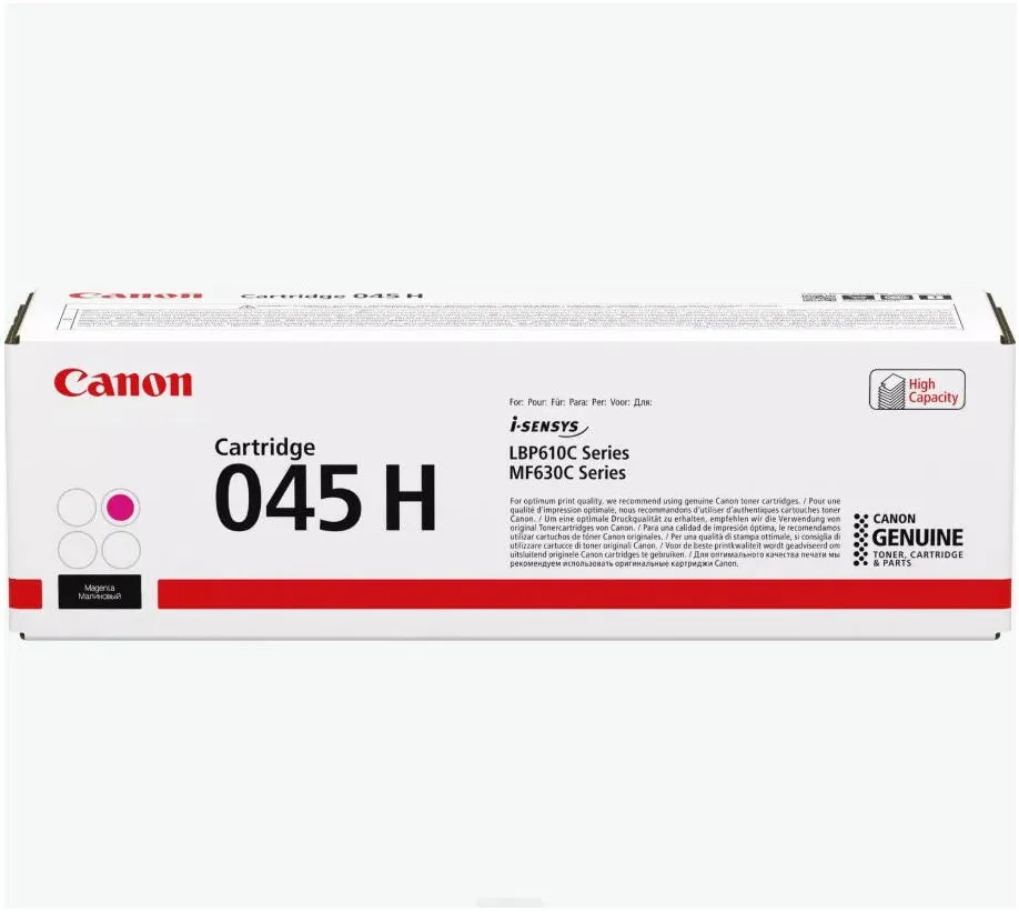 Toner imprimanta Canon Magenta High Yield pt LBP611Cn/LBP613Cw, MF631Cn/MF633Cdw/MF635Cx (2.200 pages) cod CRG045HM