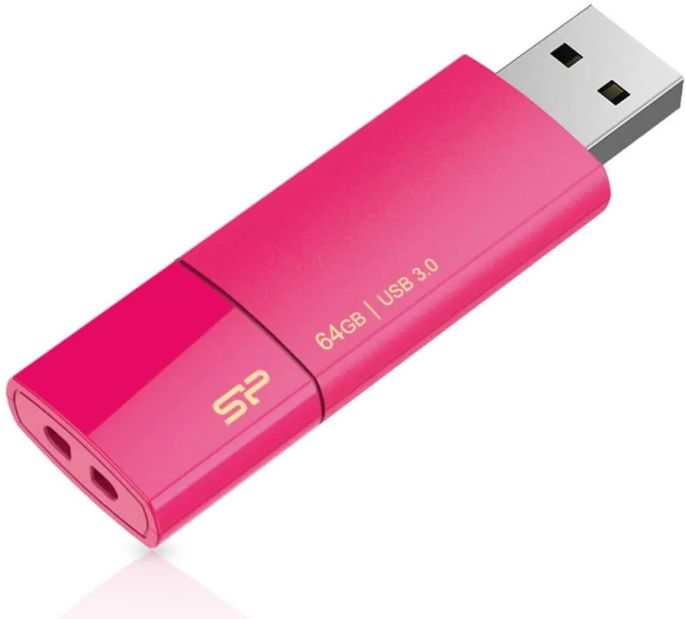 Memorie USB SILICON-POWER Blaze B05 64GB USB 3.2 Pink