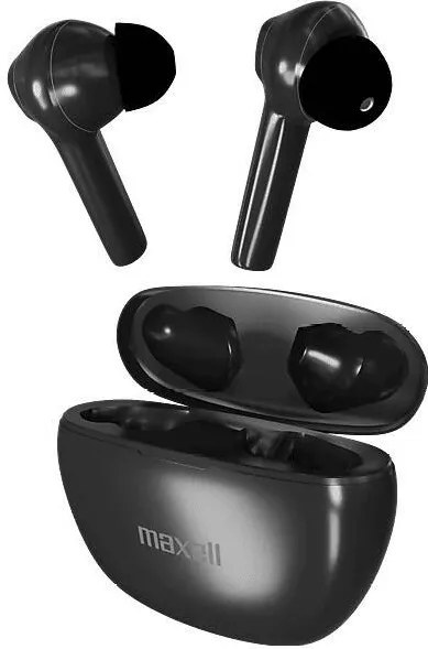 Casti Bluetooth Maxell Dynamic+ with charging case Bluetooth Negru