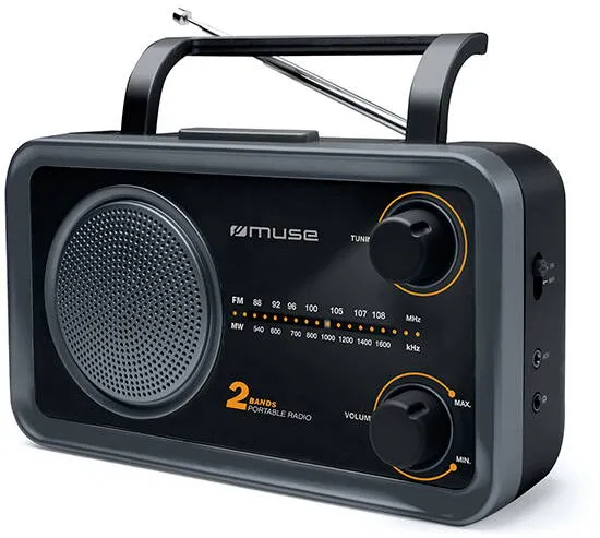 MUSE M-06DS 2-bands portable radio