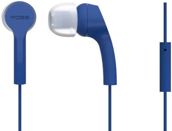 Casti In-Ear Koss KEB9iB SBS Headphones, In-Ear, Wired, Microphone, Blue