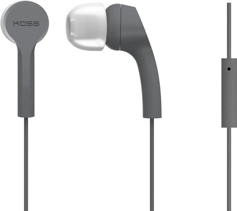 Casti In-Ear Koss Koss KEB9iGRY SBS Headphones, In-Ear, Wired, Microphone, Gray