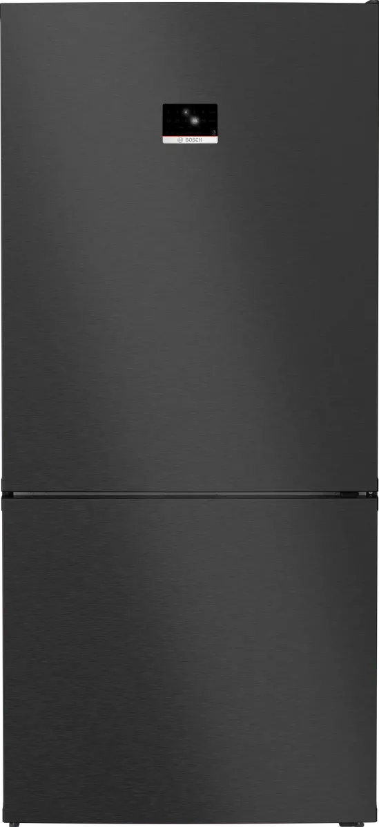 BOSCH Combina frigorifica seria 8 KGP86AXB0N, Clasa B, No Frost, Home Connect, FlexCool & Freeze, VitaFresh, inaltime 186 cm, 621 L