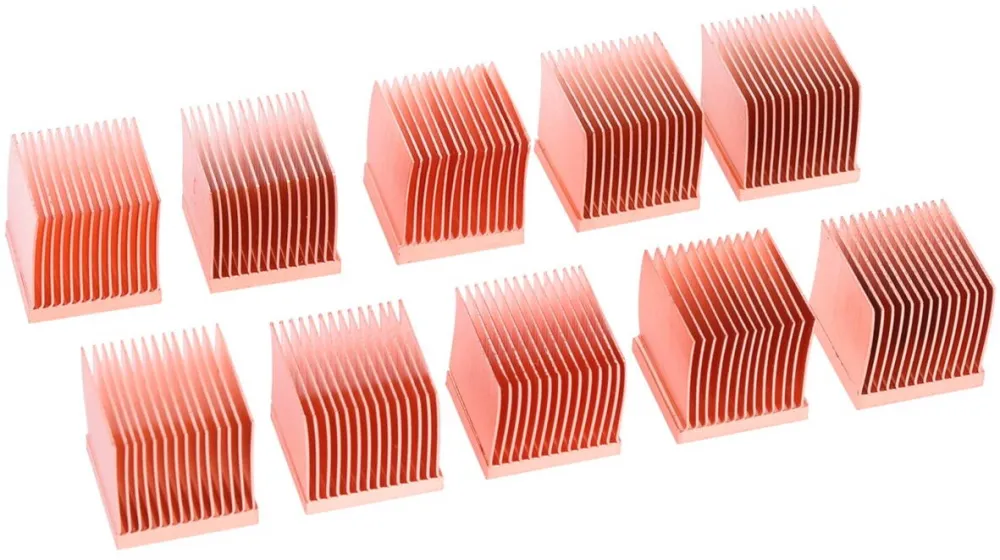 Alphacool GPU RAM Copper Heatsinks 14x14mm, heatsink (copper, 10 pieces)