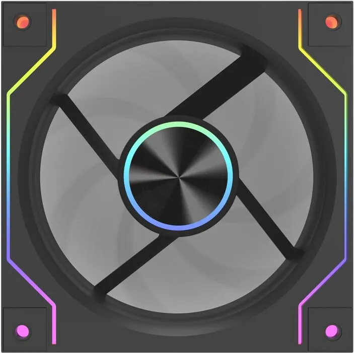 Darkflash Ventilator de racire DarkFlash DM20 LINE (negru)