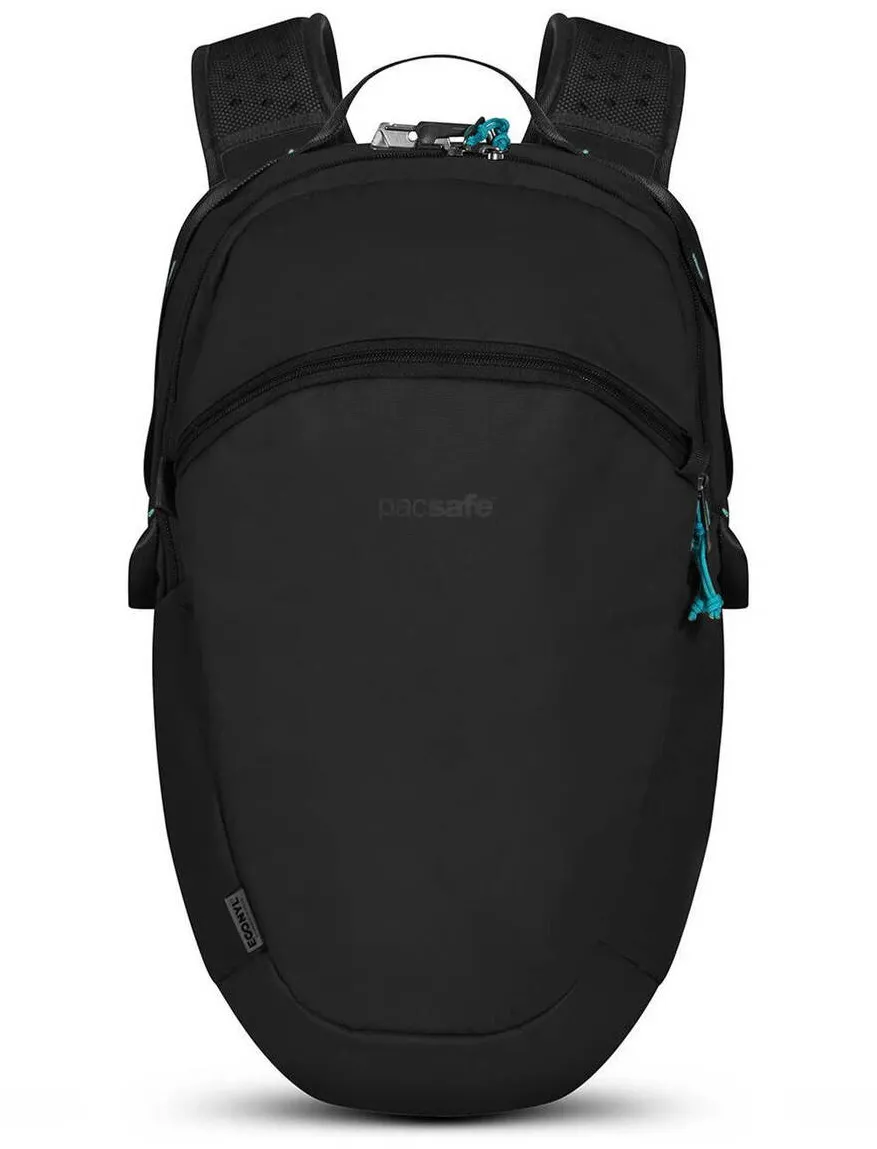 Pacsafe Rucsac antifurt pentru drumetii, Pacsafe, Cu fermoar, Poliester, Negru