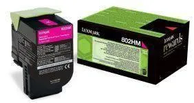 Toner imprimanta Lexmark 80C2HM0 Magenta Return