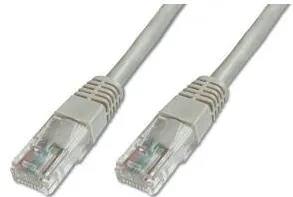 Cablu Assmann Cablu U / UTP Digitus Patch Cord, Cat. 5E Professional, Pvc, 10m, Gri