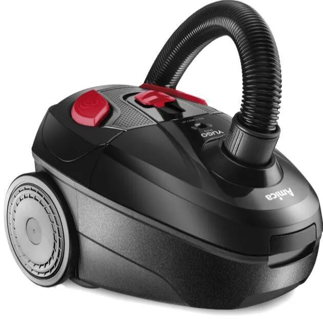 Aspirator Amica cu sac YUGO VM1043,  900 W,  79 dB,  2 l , Filtru  EPA 12, negru
