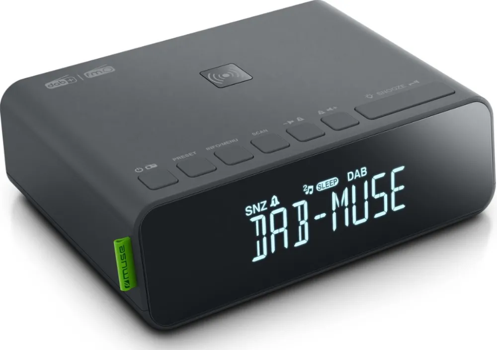 MUSE M-175 DBI DAB+ / FM RDS Radio, UAB, Portable, Black