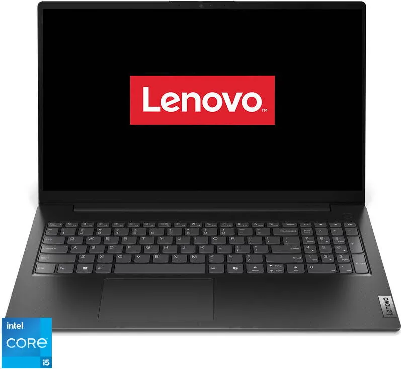 Laptop Lenovo 15.6'' V15 G5 IRL, FHD, Procesor Intel Core i5-13420H (12M Cache, up to 4.60 GHz), 16GB DDR5, 512GB SSD, Intel UHD, No OS, Business Black