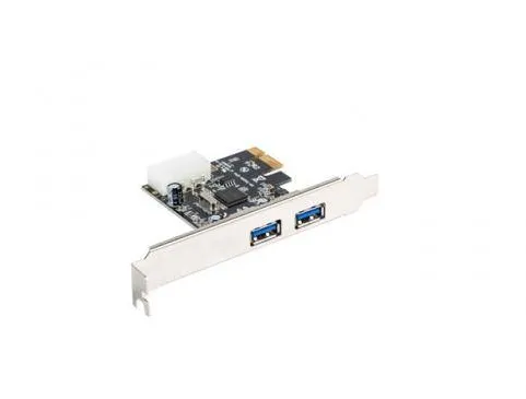 Adaptor LANBERG Lanberg PCI Express->USB 3.1 GEN1 2-PORT + Low profile