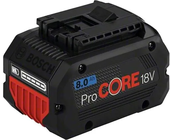 BOSCH ProCORE - Acumulator, Li-Ion, 18 V, 8 Ah, indicator nivel incarcare