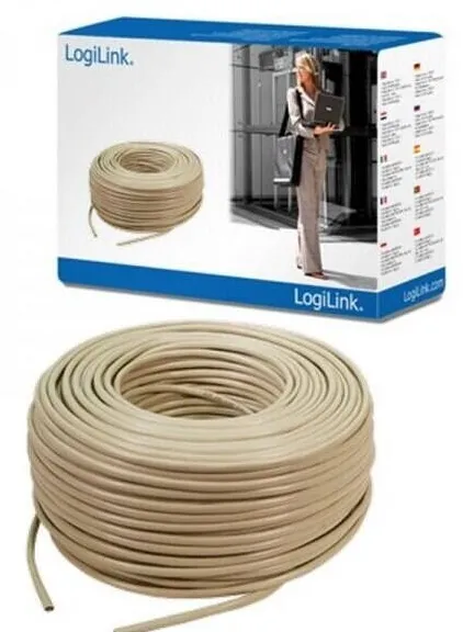Accesoriu Retea Logilink Cablu CAT5e 100m, LogiLink CCA