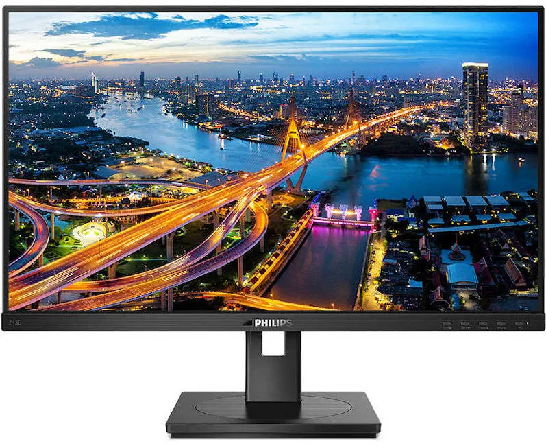 Monitor Philips LED 243B1 23.8 inch 4 ms Negru 75 Hz