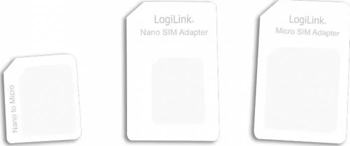 Adaptor Logilink Dual SIM Card Adapter - SIM card adapters kit