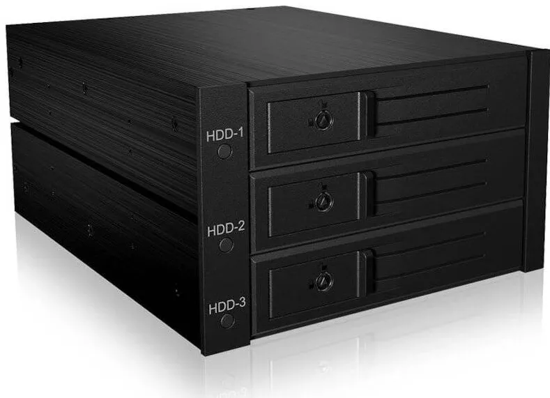 Rack RaidSonic ICY BOX IB-563SSK - storage drive cage