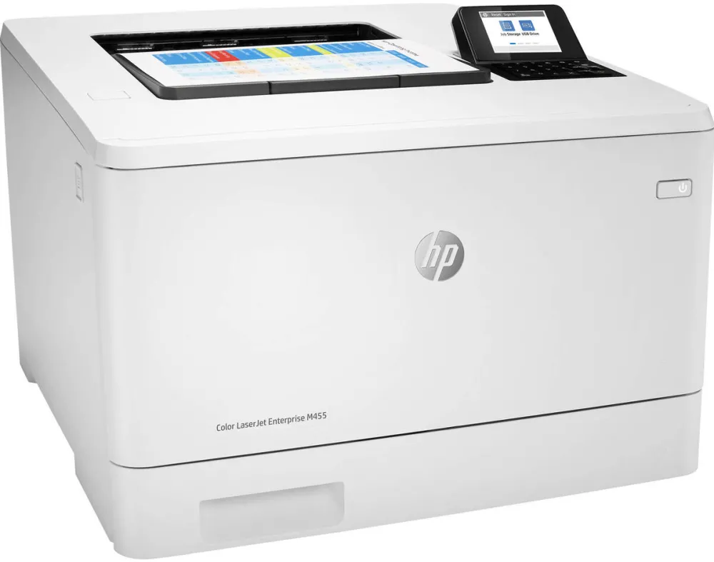 Imprimanta HP LaserJet Enterprise M455dn, Laser, Color, Format A4, Duplex, Retea