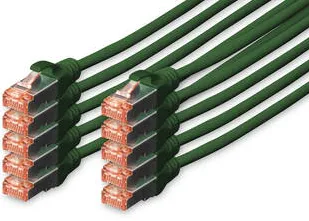 Accesoriu Retea Assmann Cablu Retea DIGITUS Professional - 1 m - green