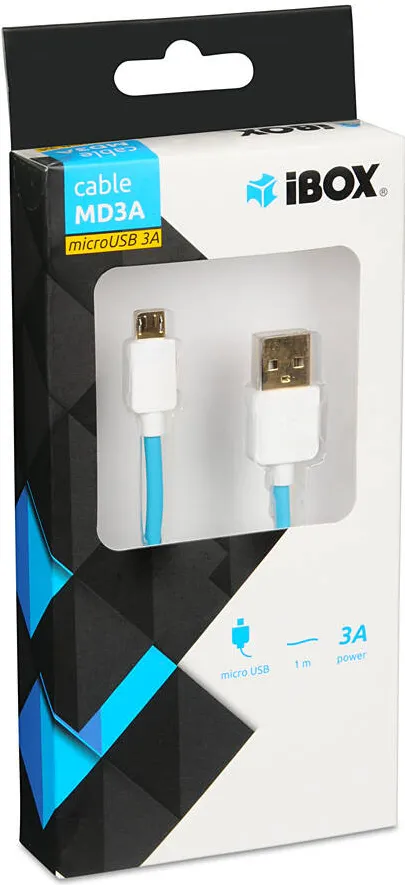 IBOX Cablu Date USB A/micro USB USB 2.0 Micro-USB A