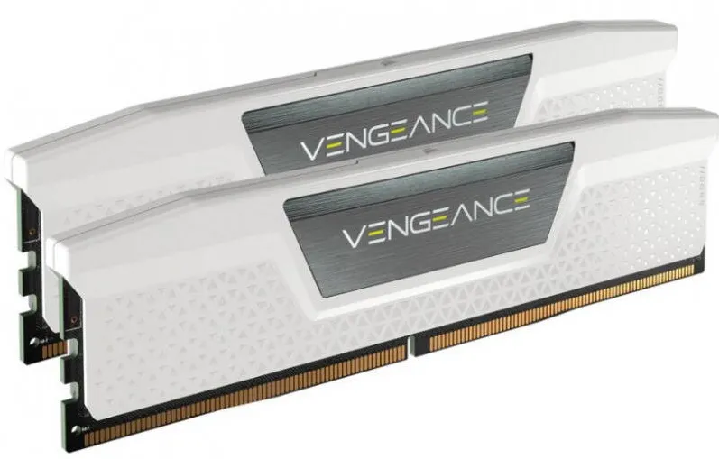 Memorie RAM Corsair Vengeance White 32GB DDR5 5200Mhz CL40 Dual Channel Kit