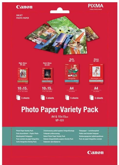 Hartie Foto Canon 101SA4 VARIETY A4+VP101