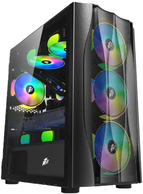 Carcasa PC 1st PLAYER Gaming X3-M-4F1-BK