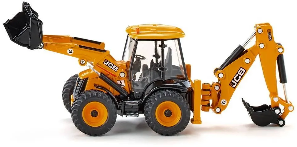 Masinuta Siku Koparko-Ladowarka JCB 4CX