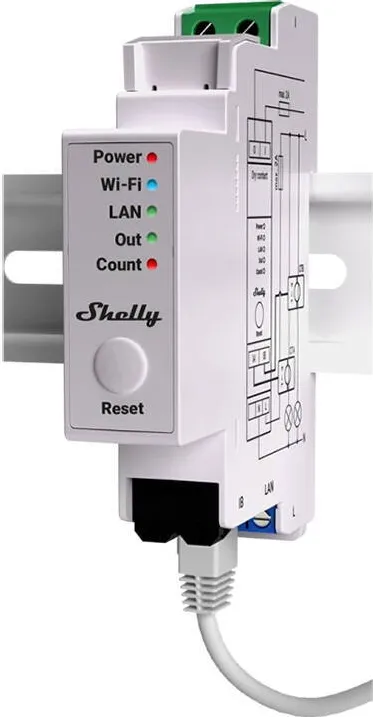 Shelly Contor de energie Wi-Fi Pro EM-50